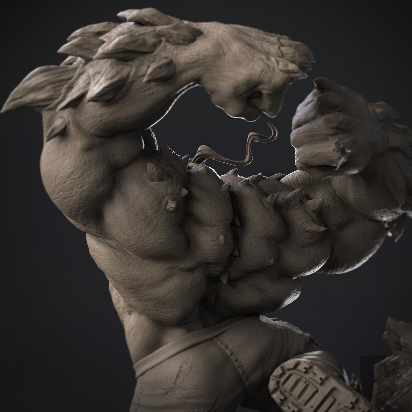Doomsday style resin kit – Unpainted 3D Printed Model kit