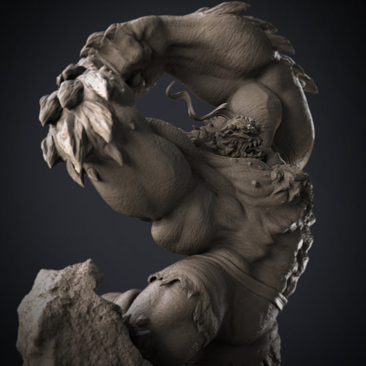 Doomsday style resin kit – Unpainted 3D Printed Model kit