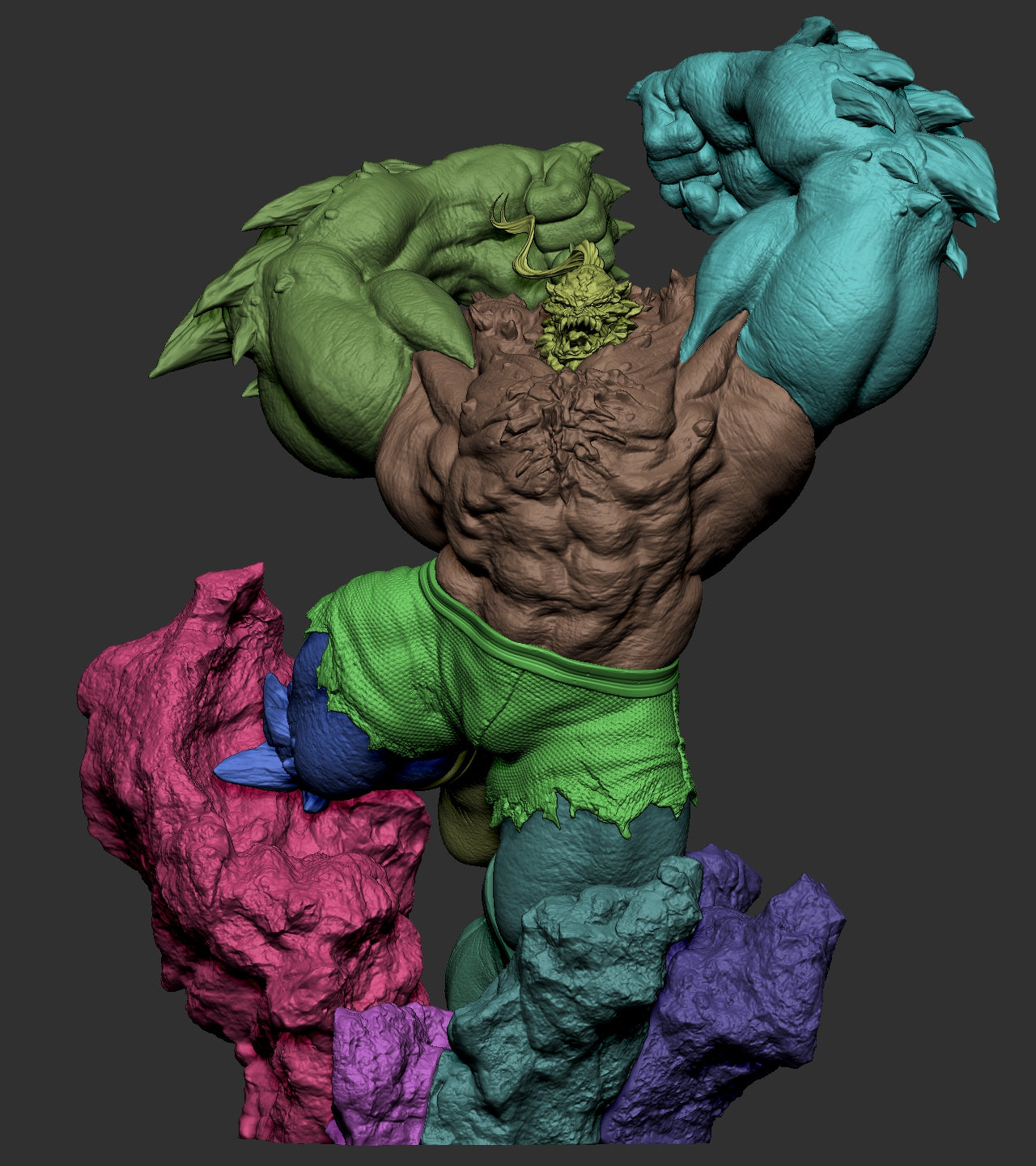 Doomsday style resin kit – Unpainted 3D Printed Model kit