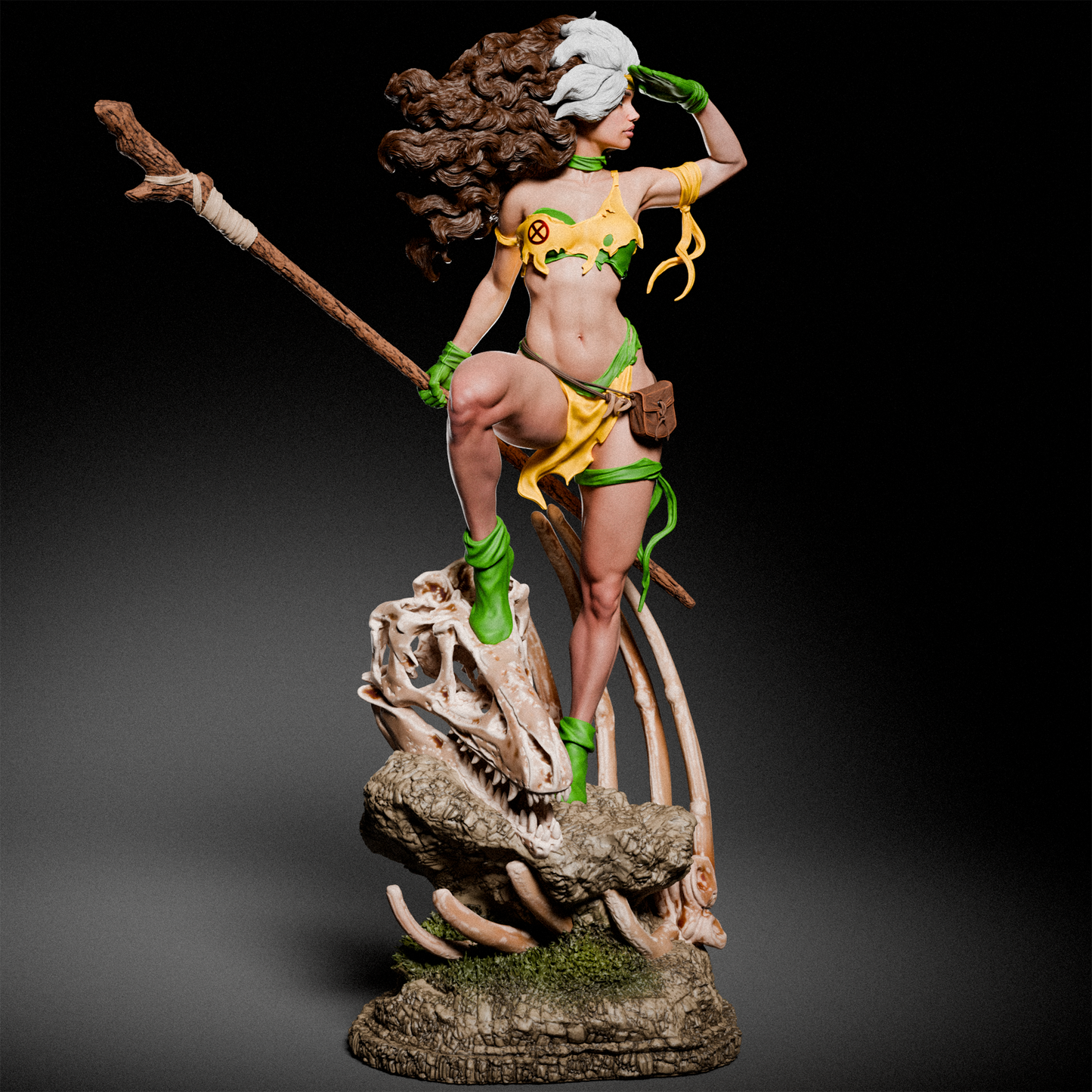 Savage Rogue style Wasteland Avenger Gir resin kit – Unpainted 3D Printed Model kit