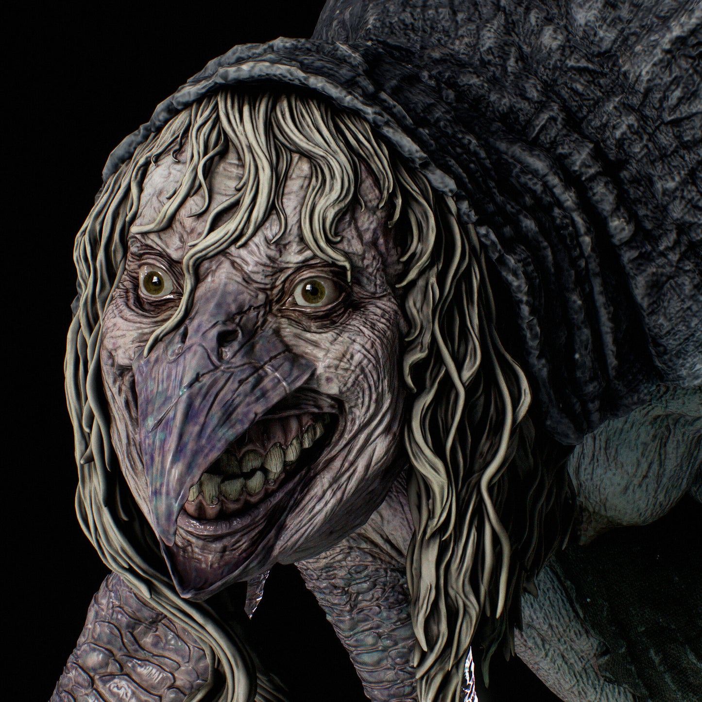 Mantita Pereira Witch of the Forest resin kit – Unpainted 3D Printed Model kit