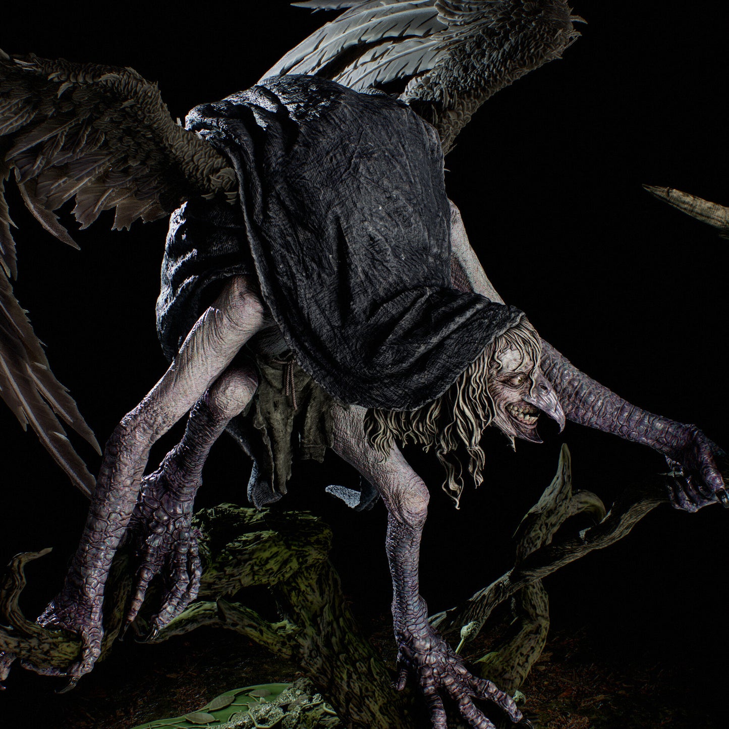 Mantita Pereira Witch of the Forest resin kit – Unpainted 3D Printed Model kit