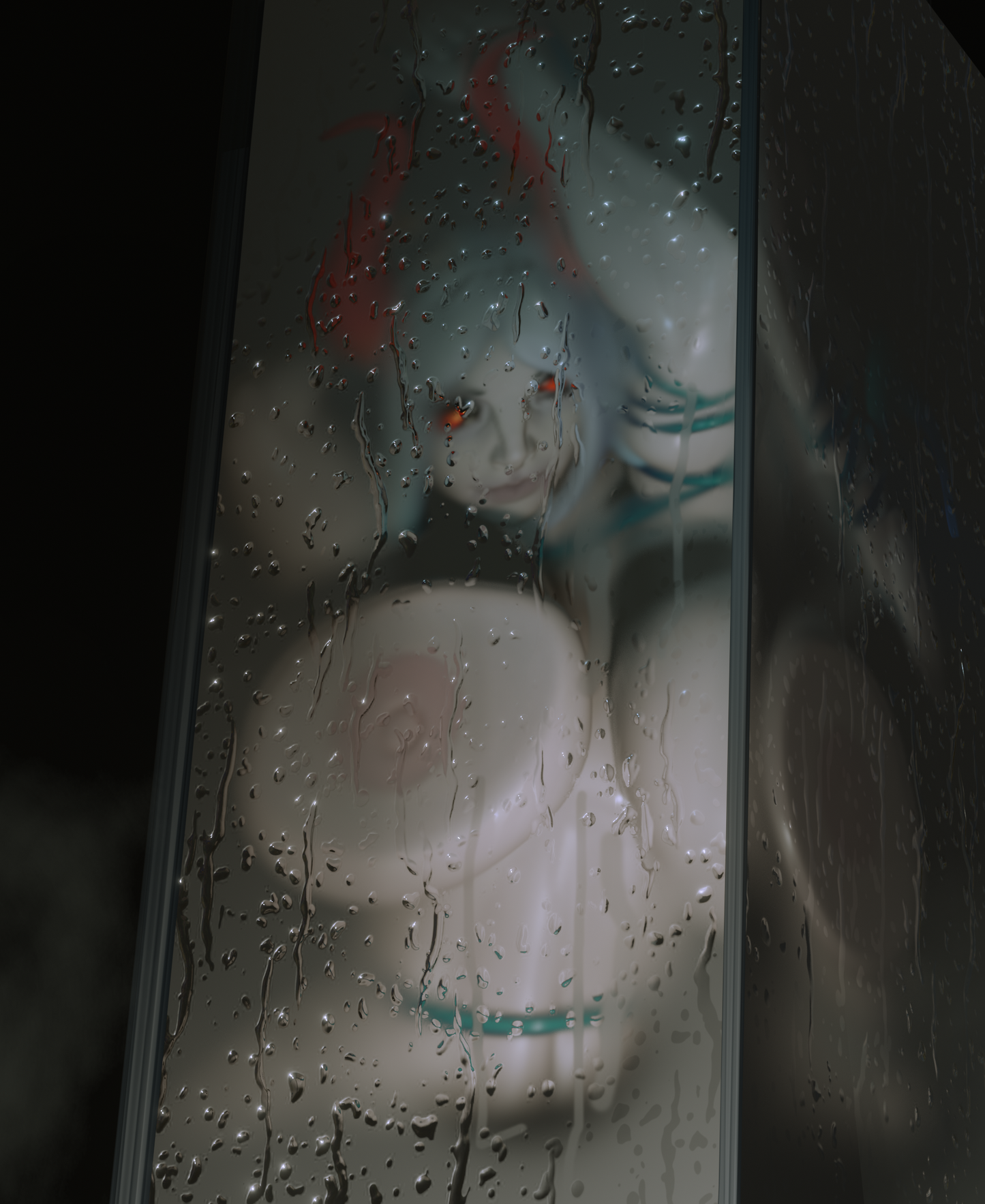 Shower Yamato style Bold Beast Tamer Girl resin kit – Unpainted 3D Printed Model kit